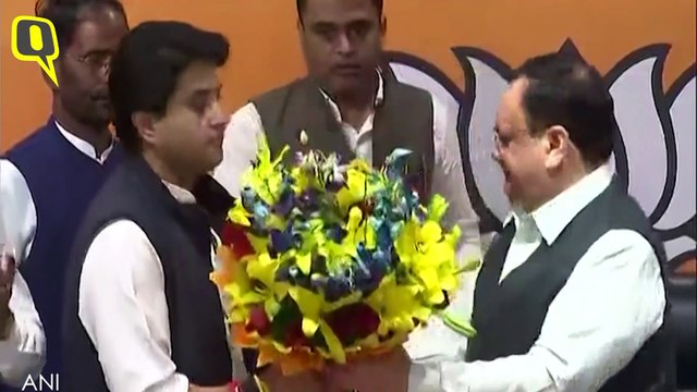 MP Political Crisis:Jyotiraditya Scindia Joins BJP; Nominated for Rajya Sabha