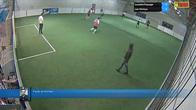 Faute de Romain - Loosfeld Paysage Vs Les Mickeys - 10/03/20 19:00 - LIGUE 4 - Poitiers Game Parc