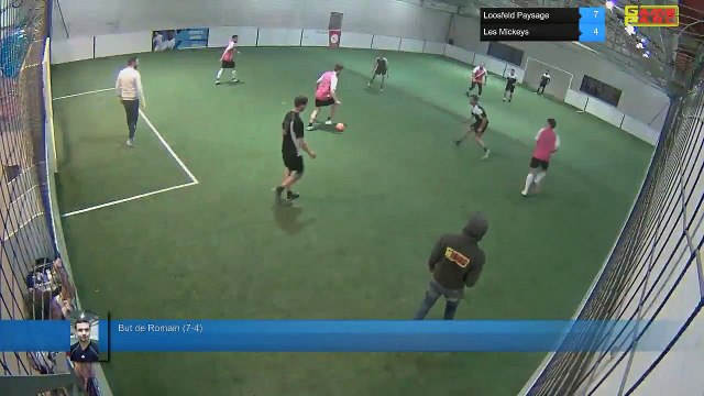 But de Romain (7-4) - Loosfeld Paysage Vs Les Mickeys - 10/03/20 19:00 - LIGUE 4