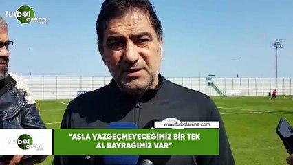 Ünal Karaman: "Asla vazgeçmeyeceğimiz bir tek al bayrağımız var"