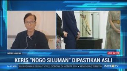 Menguji Keaslian Keris 'Nogo Siluman' Milik Pangeran Diponegoro
