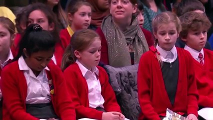 Anthony Joshua brags about his Nigerian heritage while speaking at Commonwealth Day service