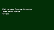 Full version  German Grammar Drills, Third Edition  Review