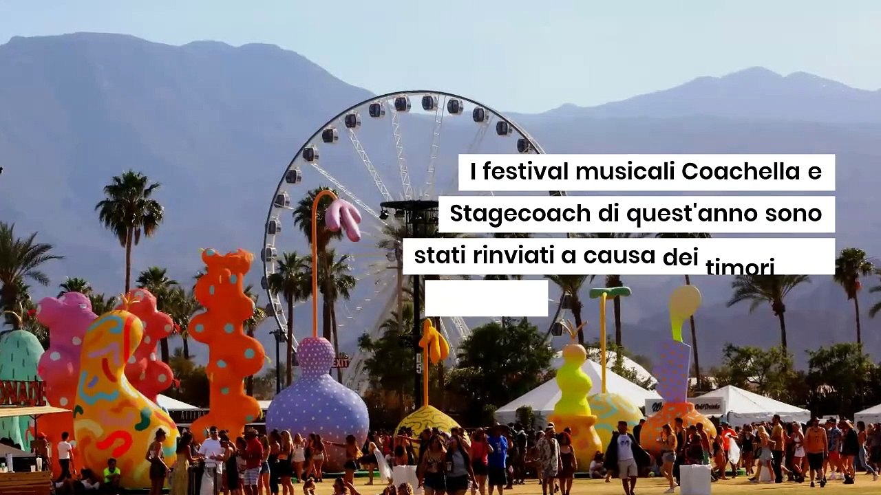 Coachella e Stagecoach sono stati rinviati a causa dei timori del Coronavirus