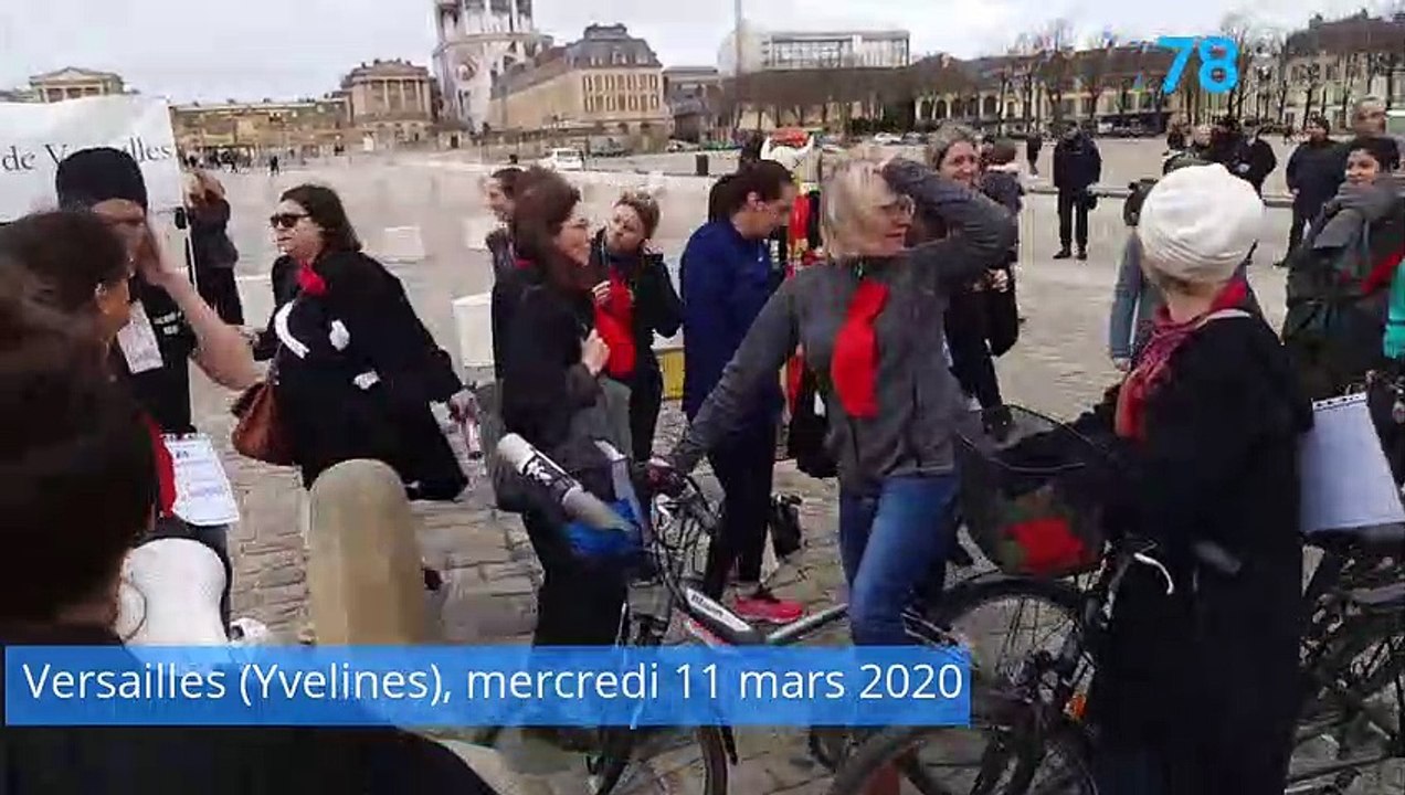 Les avocats du barreau de Versailles (Yvelines) courent jusqu'à Paris pour défendre leurs retraites