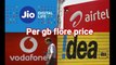 Data price increase | Floor price telecom | Internet price increase | Jio | Airtel | Vodafone | Idea