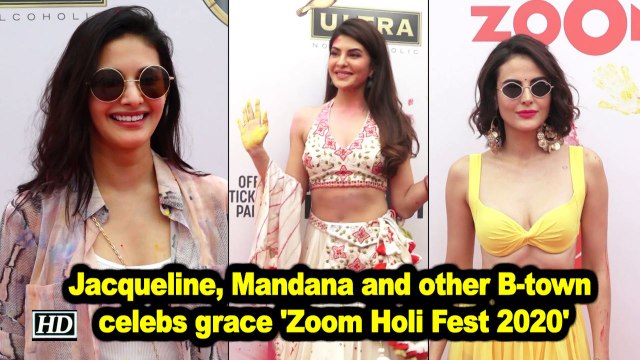 Jacqueline Fernandez, Mandana and other B-town celebs grace 'Zoom Holi Fest 2020'