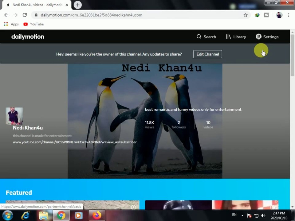 My Earning in 5 Days from Dailymotion with Proof | How much you can earn from Dailymotion 2020