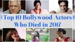10 Famous Indian Celebrities - Bollywood Actors Died In 2017