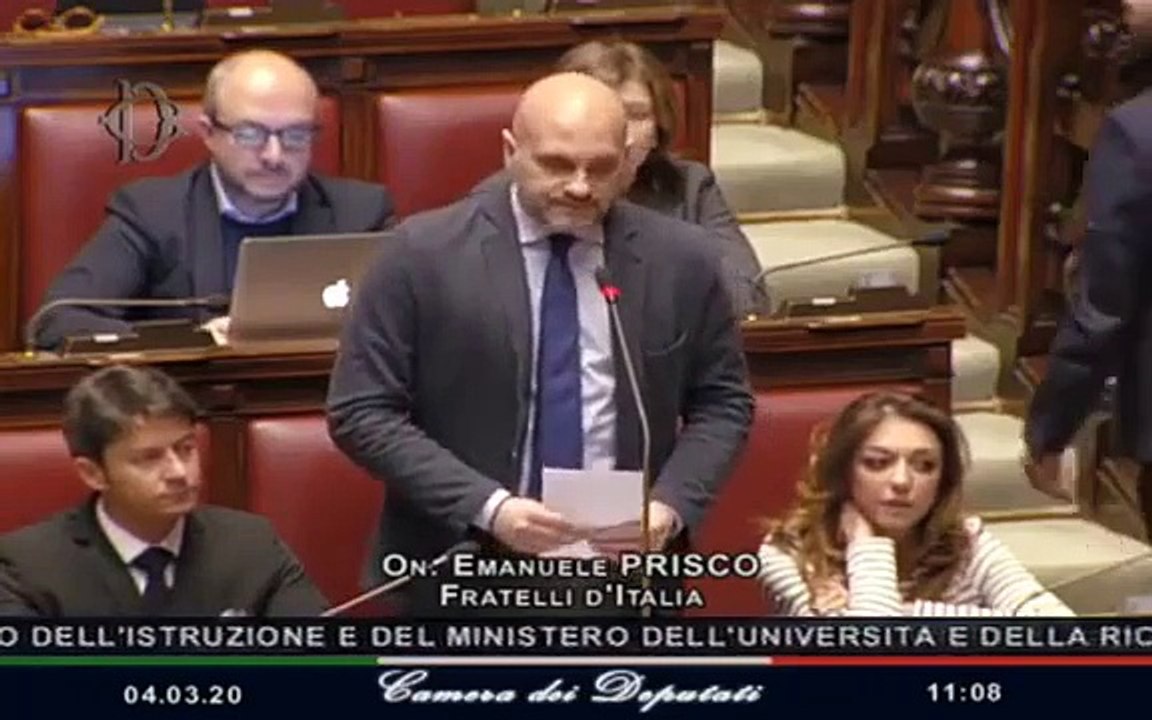 L’intervento di Emanuele Prisco sulle questioni...