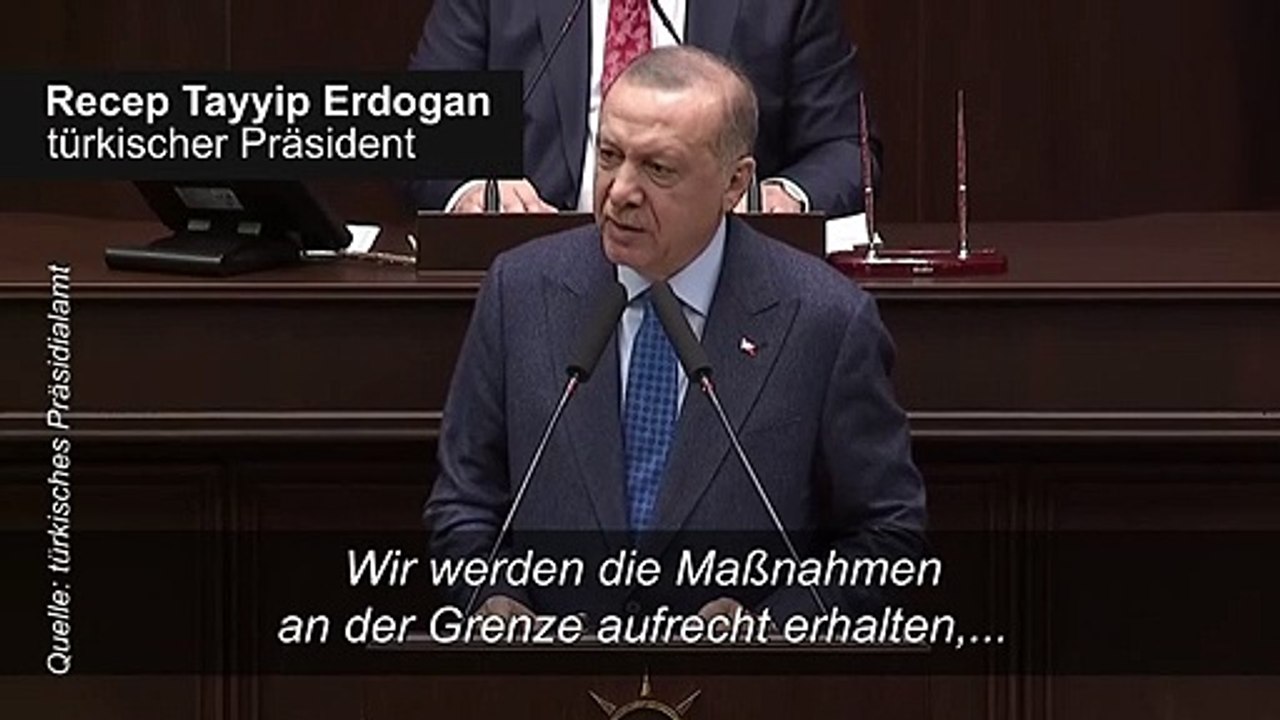 Erdogan droht EU mit offenen Grenzen