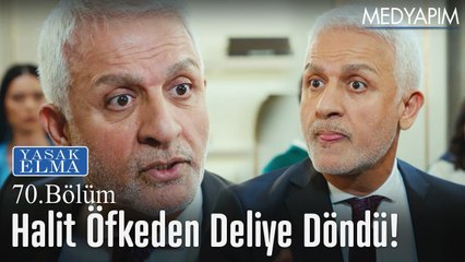Halit öfkeden deliye döndü! - Yasak Elma 70. Bolum