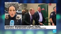 Harvey Weinstein to be sentenced after landmark conviction