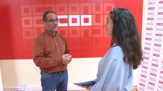 Pedro José Linares, secretario de salud laboral de Comisiones Obreras