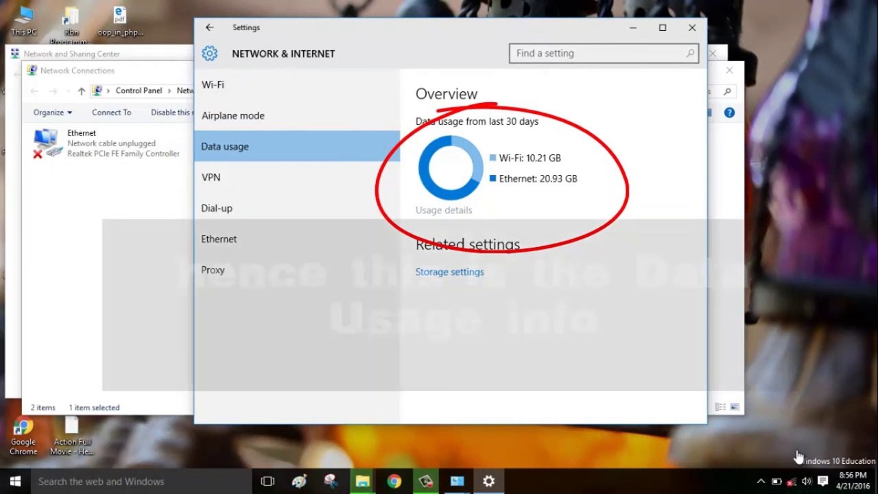 How To Check Background Data Usage In Windows PC video Dailymotion