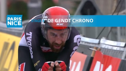 Paris-Nice 2020 - Étape 4 / Stage 4 - De Gendt Chrono