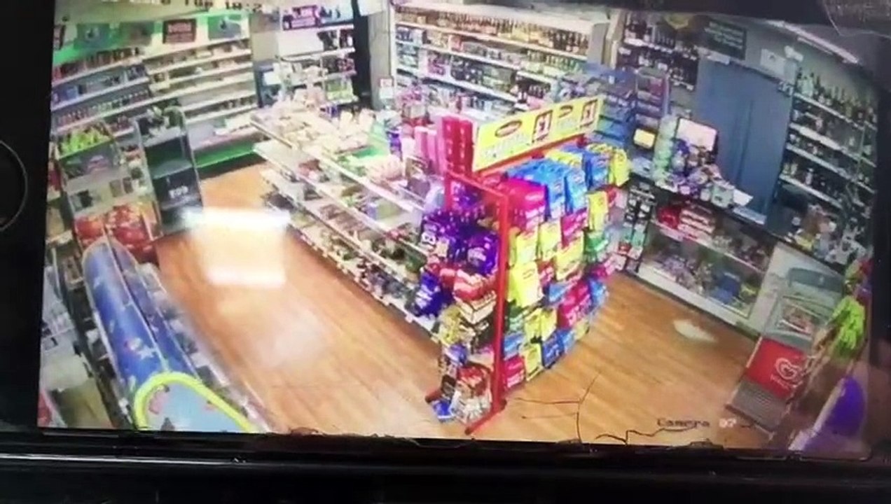 Axe wielding robbers strike at Brighouse shop