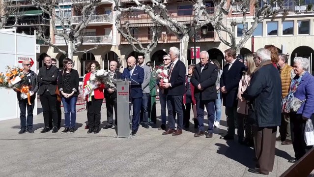 Autoridades asisten al 'Día Europeo de las Víctimas del Terrorismo'