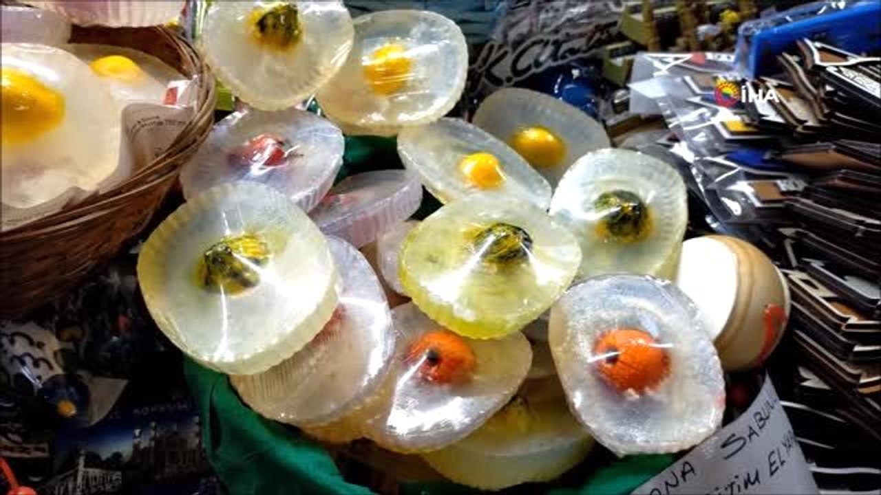 Koronavirüse karşı üretimine başlanan doğal sabun ilgi görüyor