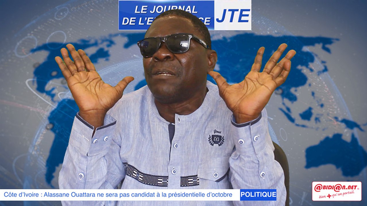 JTE : Non candidature de Ouattara à la présidentielle d’octobre, le décryptage de Gbi de fer