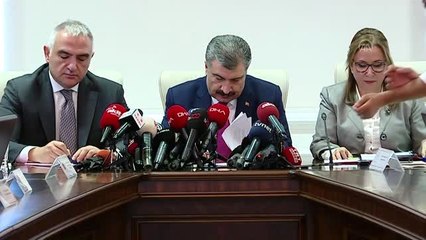 Koca: "Salgının Avrupa'daki durumu bizi dün akşamki tabloyla karşı karşıya bırakmakla büyük...