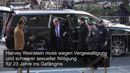 Tải video: Harvey Weinstein zu 23 Jahren Gefängnis verurteilt