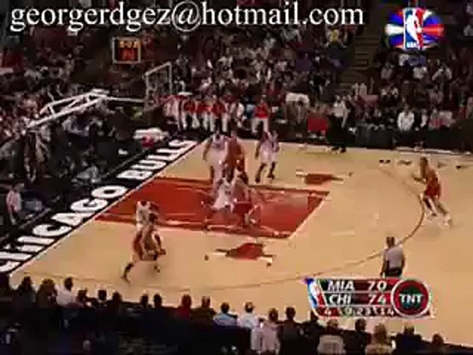 Joakim Noah for the hammer slam over Bulls