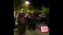 Kadıköy'de hayırcılar Ezan'ı protesto etti