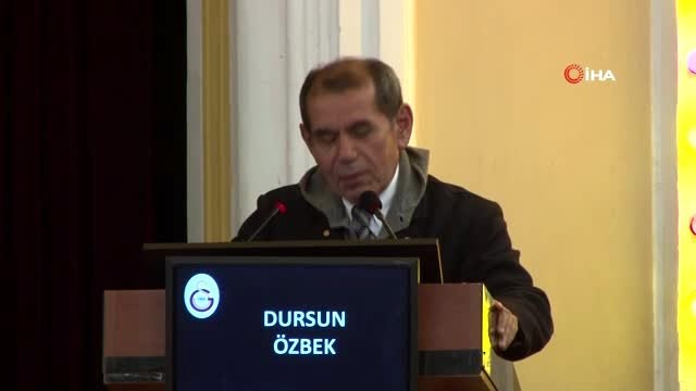 Dursun Özbek: 'Dursun Özbek hisseleri sattı' sloganını söyleyebilmek için bunu yaptılar