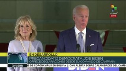 Biden: vamos a unir a esta nación una vez más