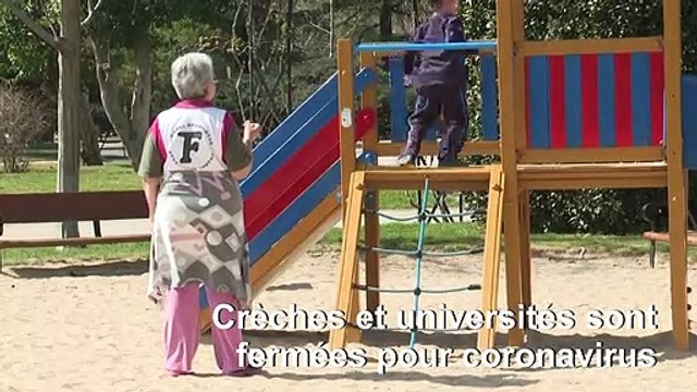 Coronavirus: à Madrid, écoles fermées et grands-parents réquisitionnés