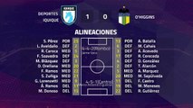 Resumen partido entre Deportes Iquique y O'Higgins Jornada 7 Primera Chile