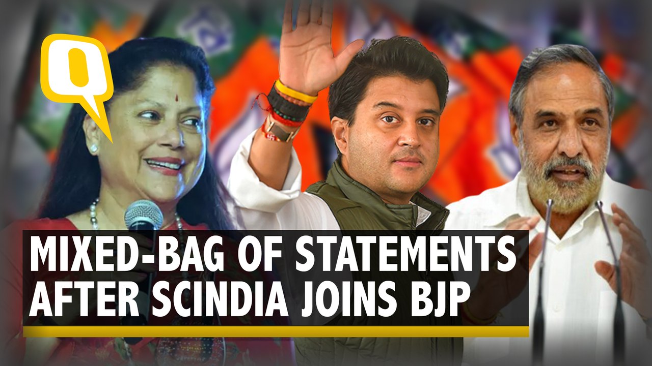 Shivraj, Maharaj Together in BJP: Ex-MP CM on Scindia Joining BJP