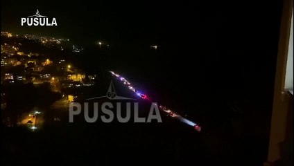 Kilimli sahil yolunda kaza: Çok sayıda ekip sevk edildi