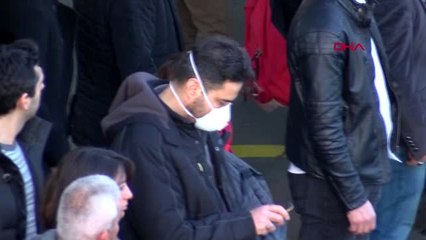 METROBÜSLERDE MASKELİ 'KORONAVİRÜS ÖNLEMLERİ