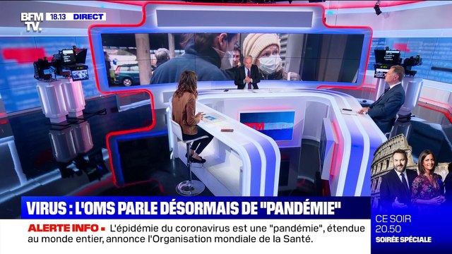 Story 4 : L'OMS parle désormais de pandémie de coronavirus - 11/03