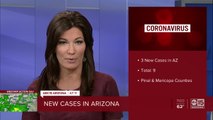 New coronavirus cases in Maricopa and Pinal counties