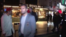 Beyoğlu'nda ünlü tatlıcıda parlayan tüp paniğe sebep oldu