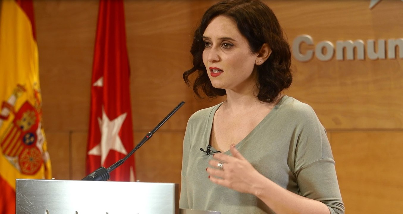 Díaz Ayuso anuncia que habrá un "repunte elevado" de los contagios en Madrid