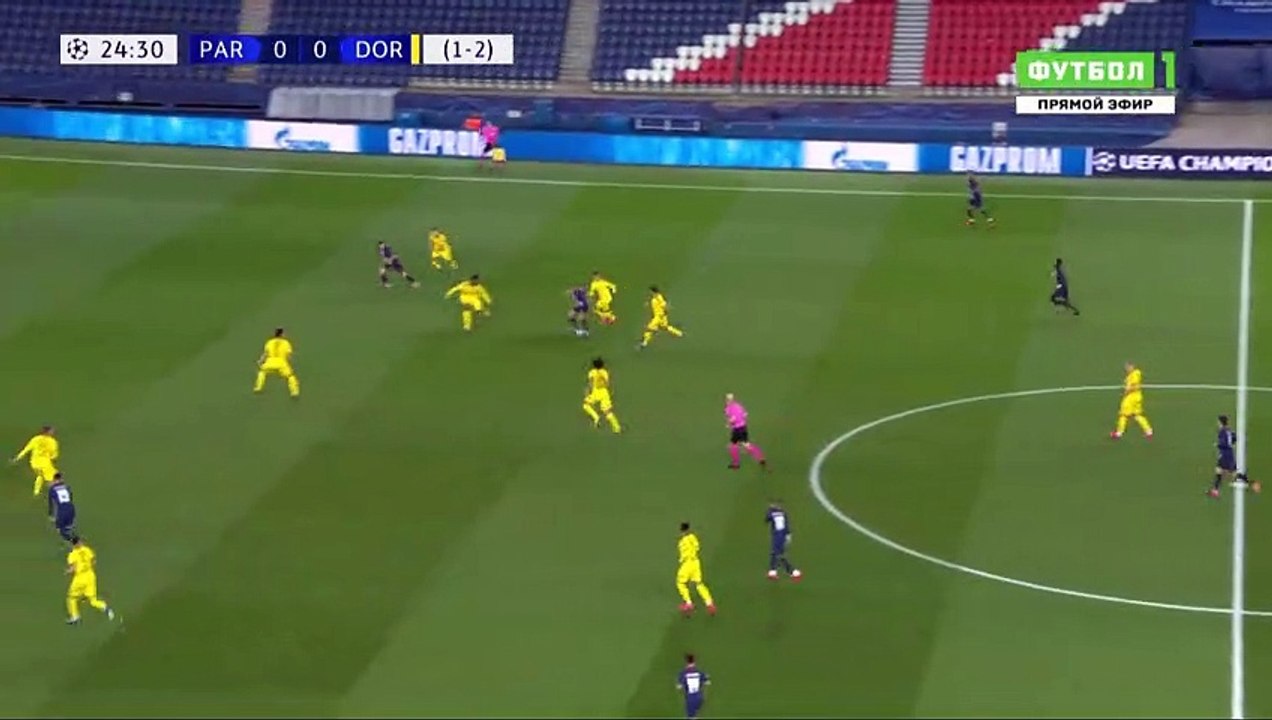 Edinson Cavani SUPER CHANCE HD - Paris SG 0-0 Dortmund 11.03.2020