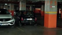 Avcılar'da otoparkta kaza: Sürücü AVM'ye daldı