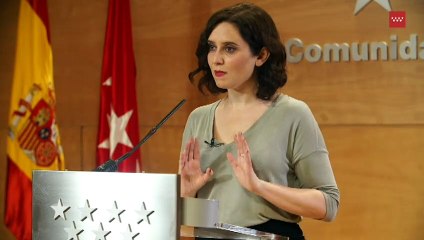 Díaz Ayuso: “Madrid no se va a cerrar o desde luego no será por orden del Gobierno regional”