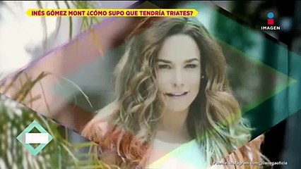 ¿El ex de Inés Gómez Mont dejó de hablarle al enterarse de que tendría triates?