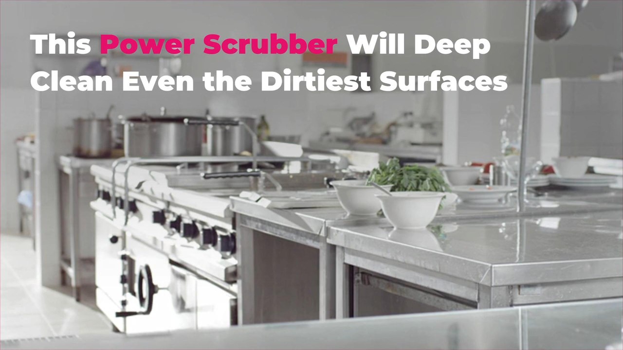 This Power Scrubber Will Deep Clean Even the Dirtiest Surfaces