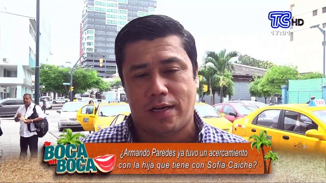 Armando Paredes sobre un posible acercamiento con la hija que tiene con Sofía Caiche