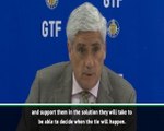 Getafe director hails UEFA empathy after Inter postponement