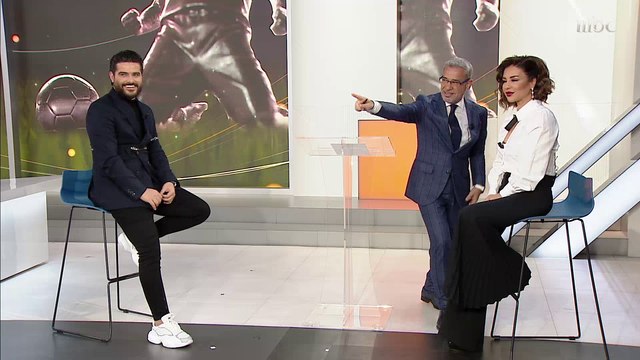 كلمة من ماغي بو غصن وناصيف زيتون في نهاية حلقة صدى الملاعب