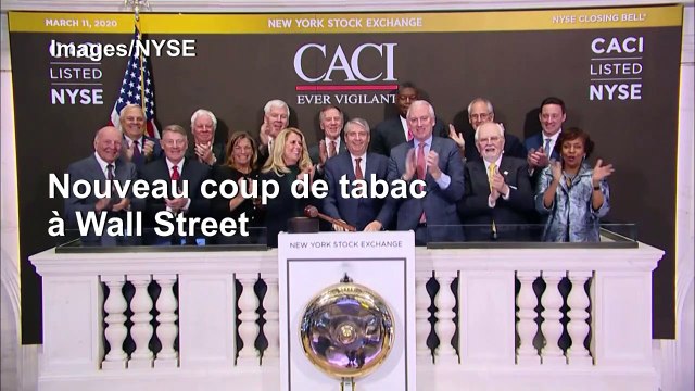 Coronavirus: clôture de Wall Street, le Dow Jones en forte baisse