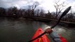 Kayaker Shoots Down a Drainage Pipe