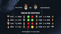 Previa partido entre Real Oviedo y Ponferradina Jornada 32 Segunda División